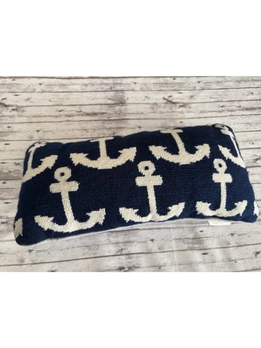 Pottery Barn Kids Crochet Pillow 8